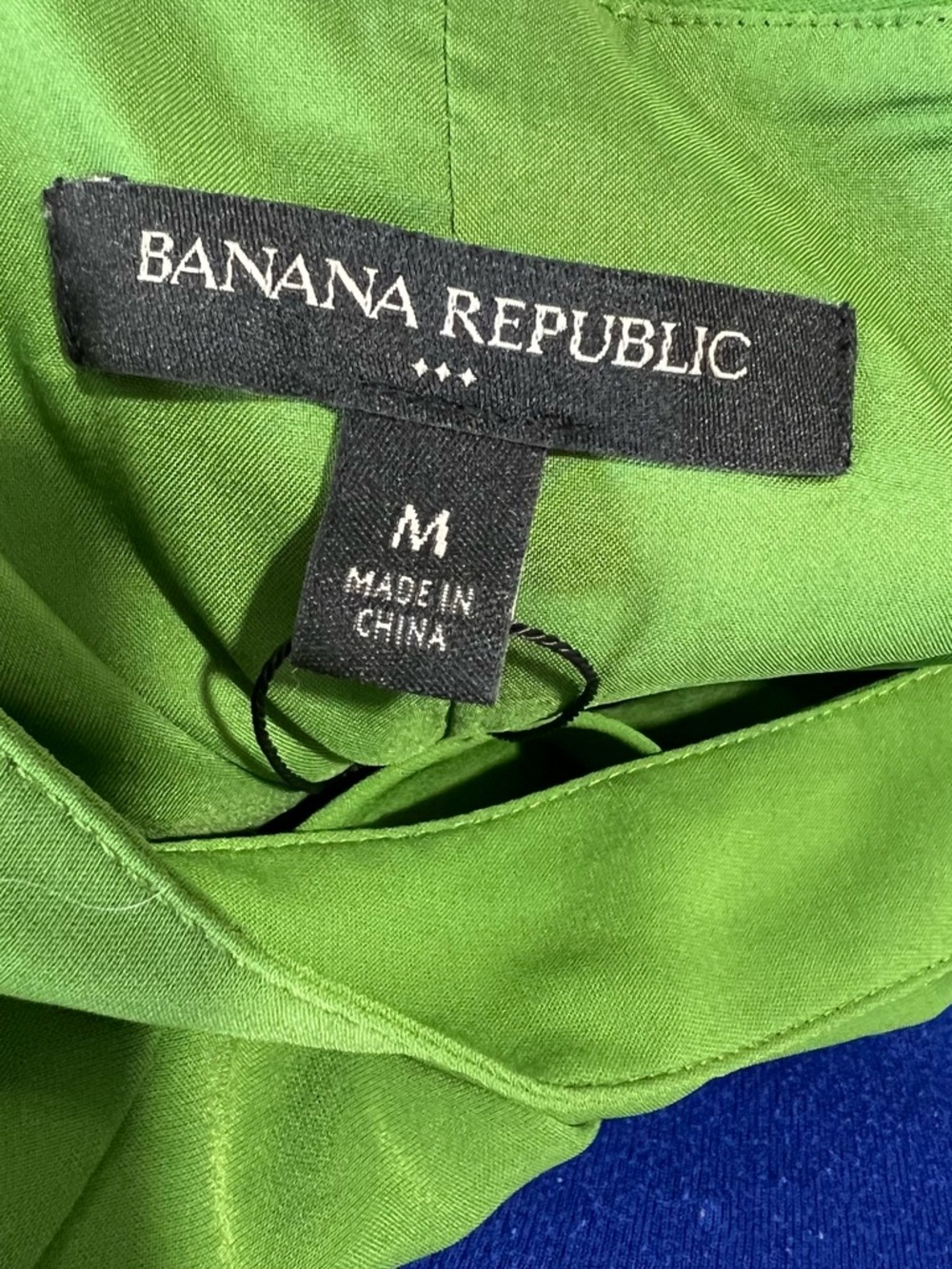 Banana Republic Olive Green Slip Maxi Dress - Picture 5 of 6